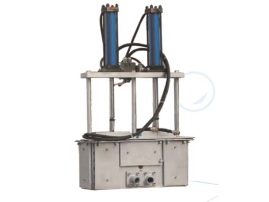 雙閥門不停機液壓換網模頭